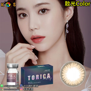 【散光】Lensme Torica Melting Brown  토리카 멜팅 브라운 (난시 교정용)  每月抛棄散光彩妝隱形眼鏡